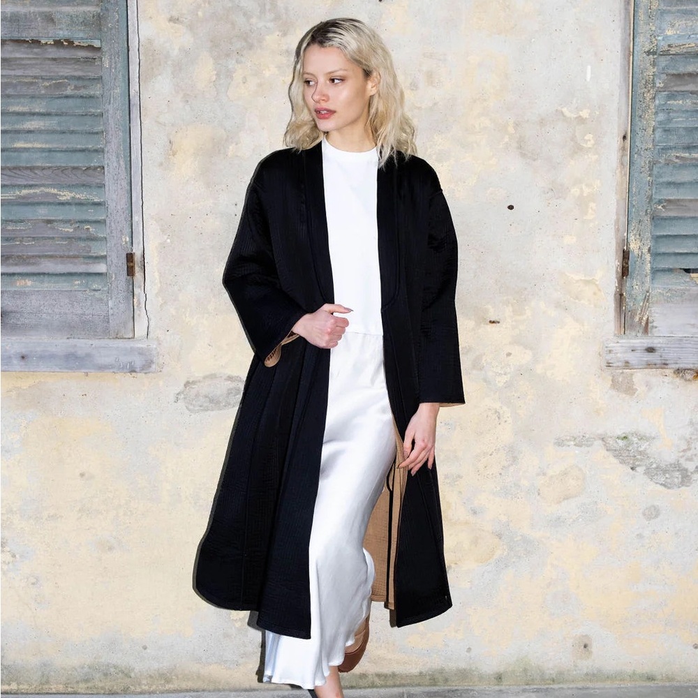 Lekha Deepa Satin Coat